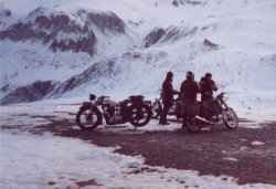 Au col du Tourmalet en fvrier